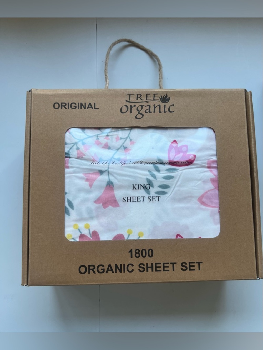 TREE organic, King Sheet Set